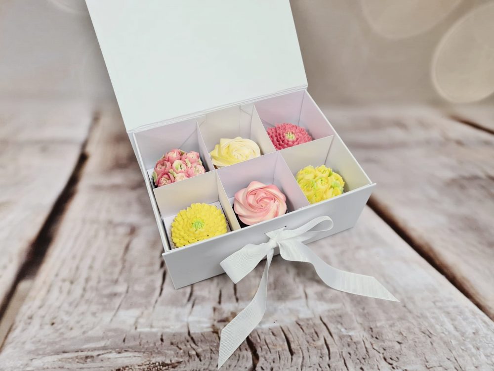 Kvetinove cupcakes